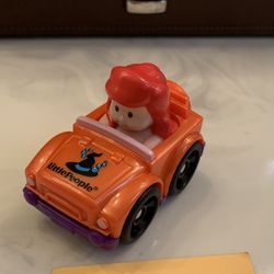 Fisher Price Ariel RARE Halloween Wheelie 