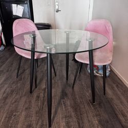 Glass Dining Table