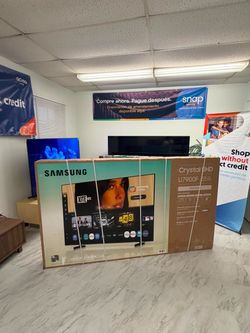 🔥 SAMSUNG 85” CRYSTAL UHD 4K SMART TV — FINANCING AVAILABLE