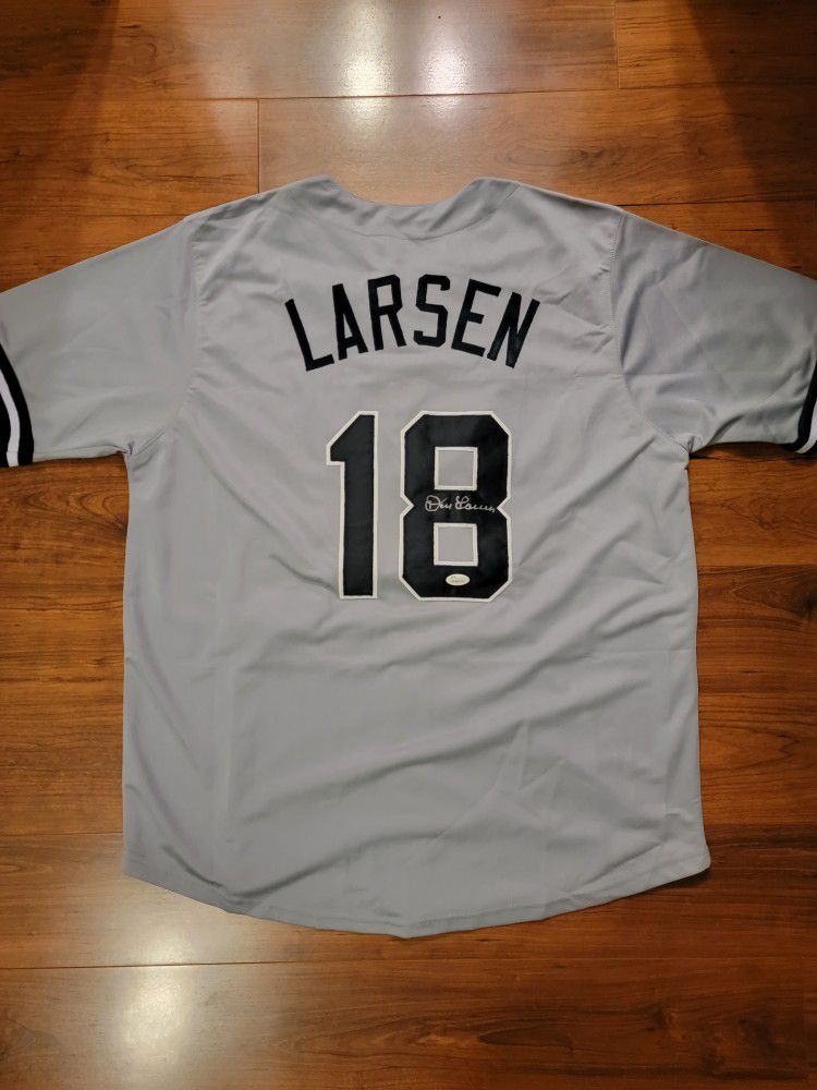 Don Larsen New York Yankees Signed Jersey JSA COA for Sale in Livonia, MI -  OfferUp