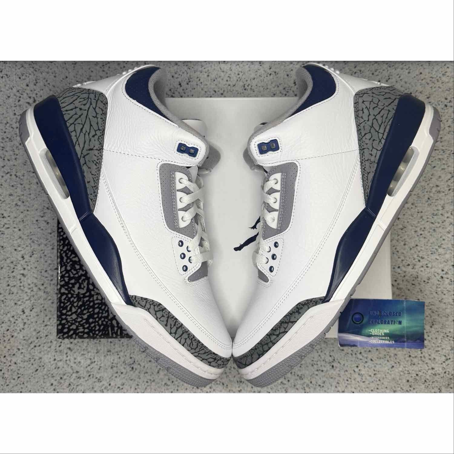 Jordan 3 Midnight Navy 12 Men