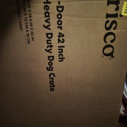 Large 42 Inch Dog Crate 