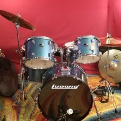 Drum Set 5pc Ludwig Complete Set 