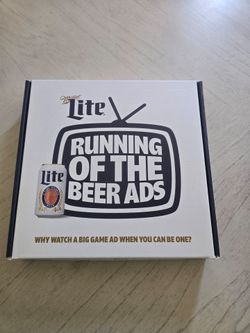 Collectible Miller Lite Running Of The Beer Superbowl Jersey