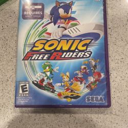 Sonic Free Riders Kinect Xbox 360