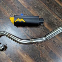 New Monster exhaust for YFZ 450 in stock