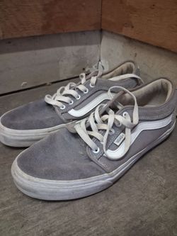 Vans Low-Top Sneakers Gray Suede