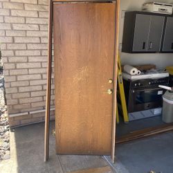 Solid Wood Garage Door