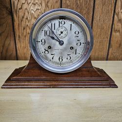 Seth Thomas Original Ships Clock With Base