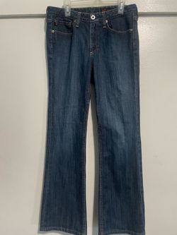 AG Adriano Goldschmied Darkwash denim jeans