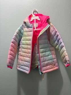 Lightweight Water-Resistant Packable Hooded Puffer Jacket size 4-5