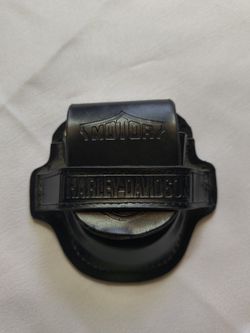 Vintage Harley Davidson Lighter Belt Pouch Zippo 