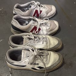 reebok and new balance size 9 