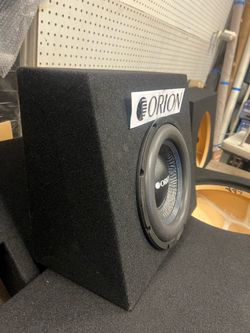 Orión 10” Subwoofer with box