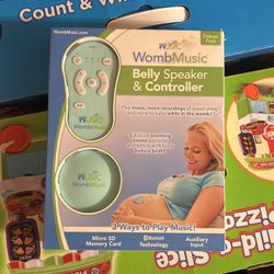 Womb Music Belly Speaker And Controller