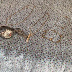 Chain In A Bracelet In A Watch