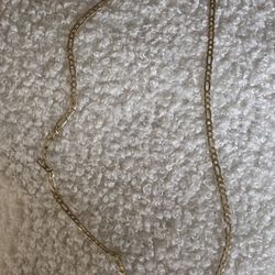 Sterling Silver Gold Tone necklace 