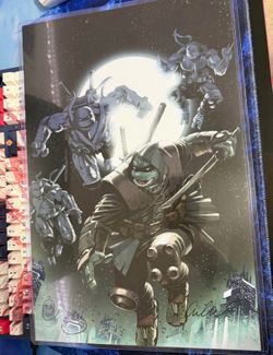 🐢 TMNT Last Ronin Art Print – Signed by Escorza Brothers (Witnessed) 🔥