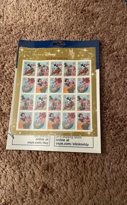 Art Of Disney: Celebration Stamps