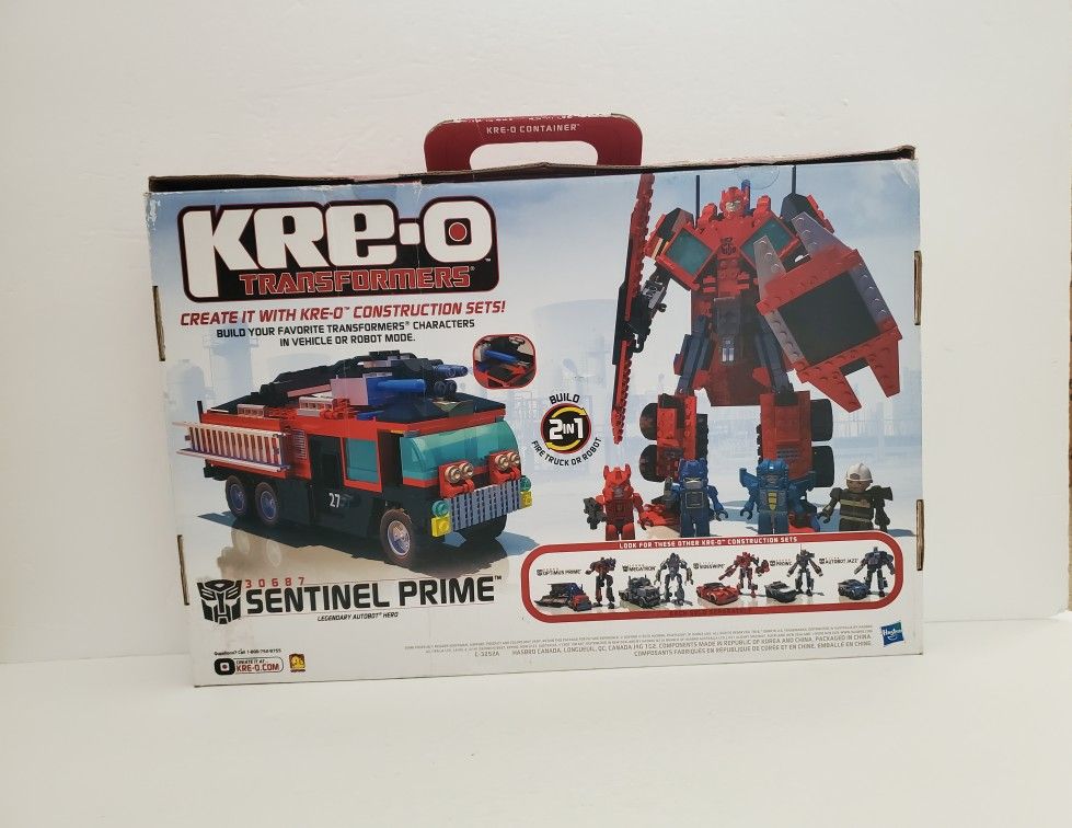 KRE-O TRANSFORMERS SENTINEL PRIME 386ピース KRE-O Transformers Sentinel Prime Construction Set (30687