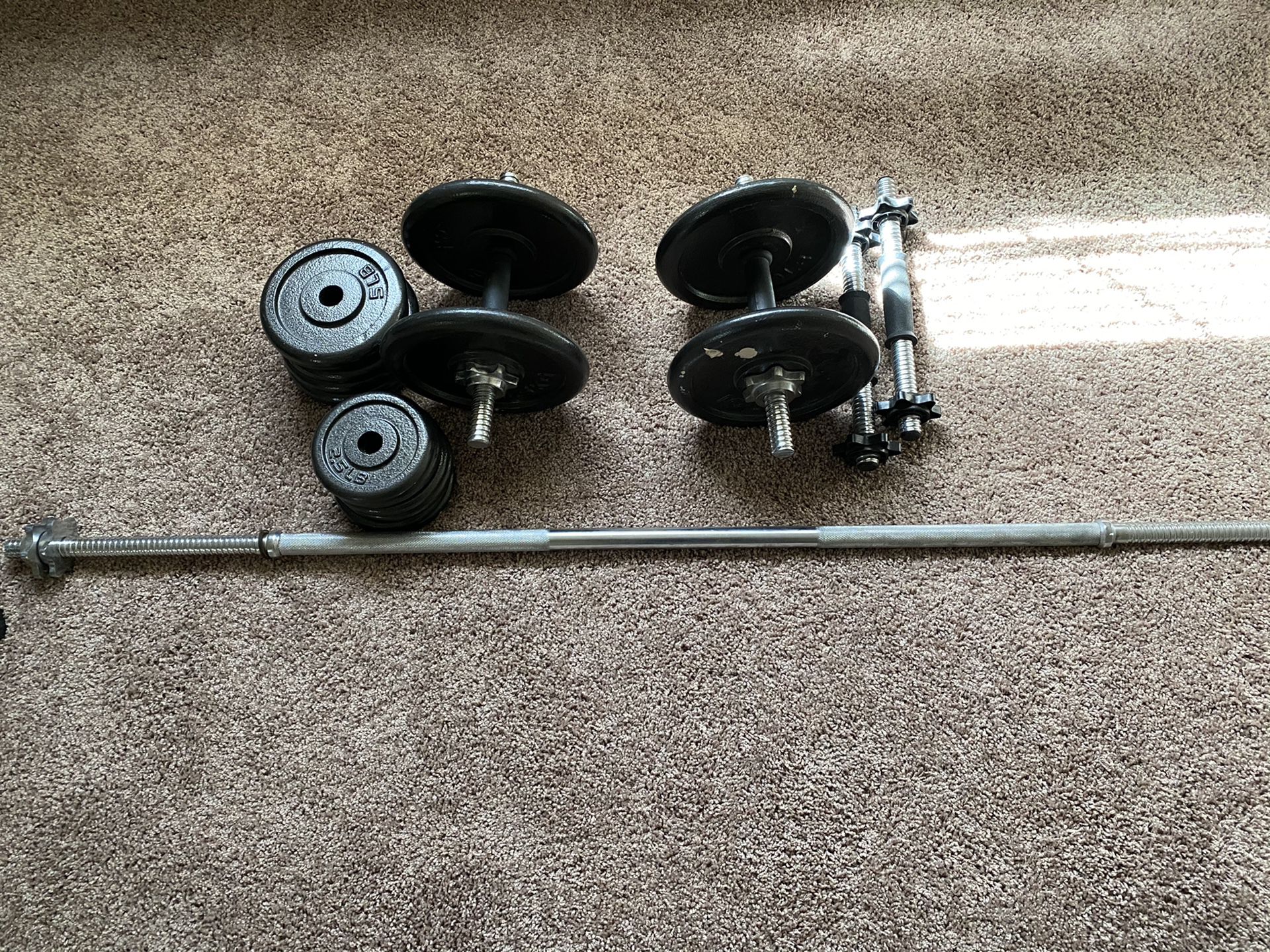 Weight set for sale