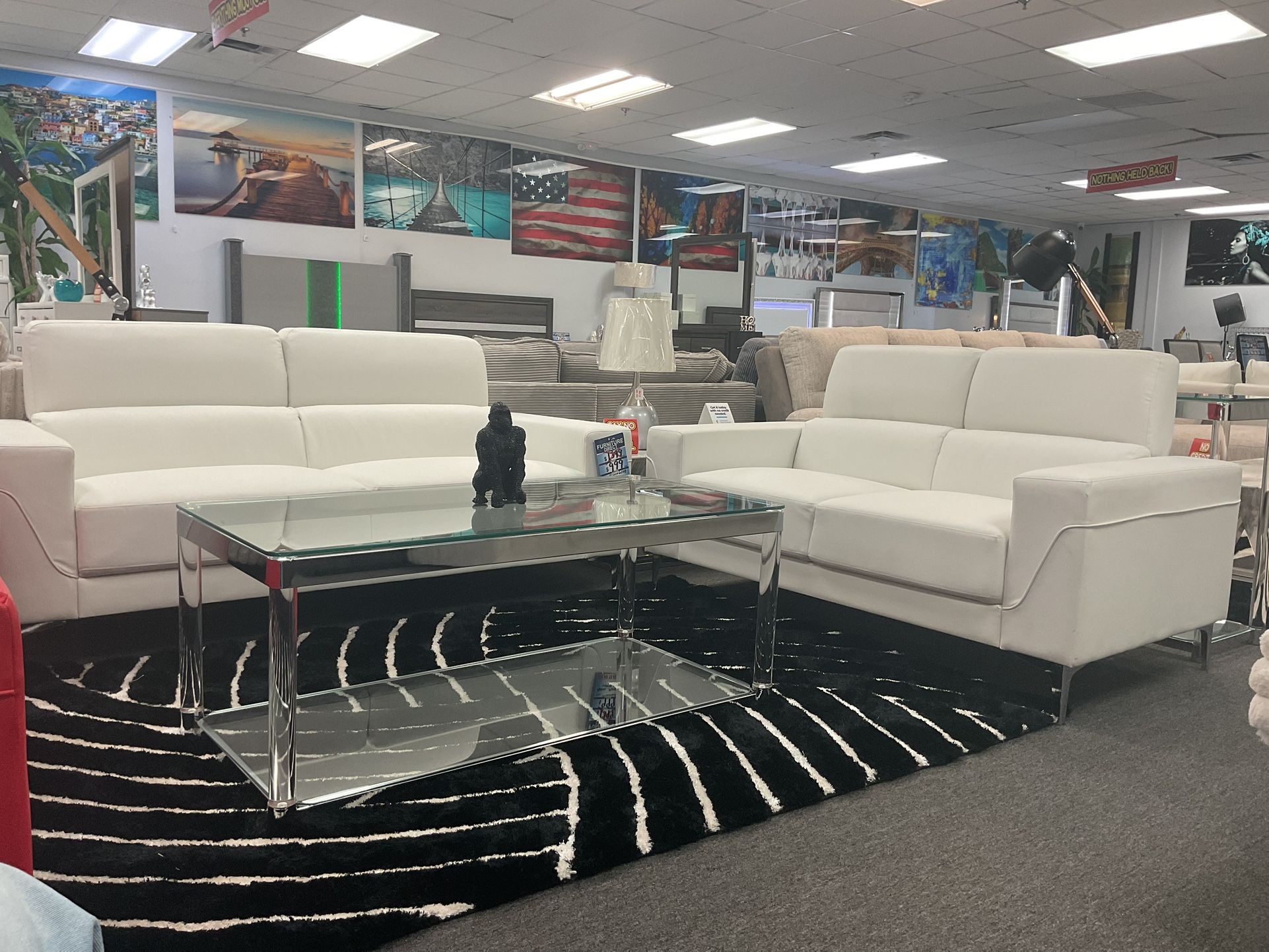 🔥LA TEMPORADA DE IMPUESTOS LLEGÓ ‼️MODERNO SOFA & LOVESEAT EN 35% OFF RETAIL.🇺🇸🔥