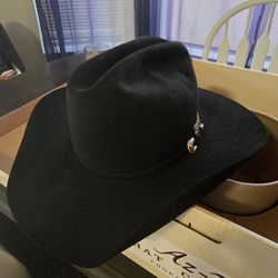 Az-Tex Black 5X Cowboy Hat – Size 7 3/4 – Original Box