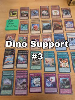 Yu-Gi-Oh Dinosaur Support #3