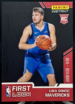 2018 Panini Instant Luka Doncic Rookie /567 1st Rookie Card!