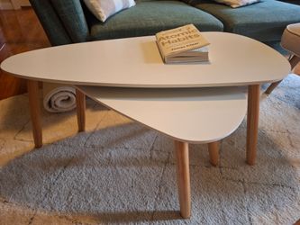 2 Piece Coffee Table Set - $60