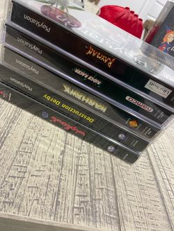 PlayStation 1 games lot long box