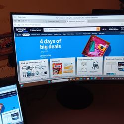 Samsung Monitor 27 Inch Just Like New Works Perfect $45