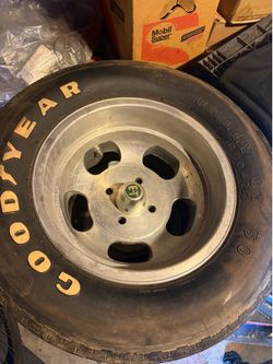 4 set of mustang rims w tires 4x108