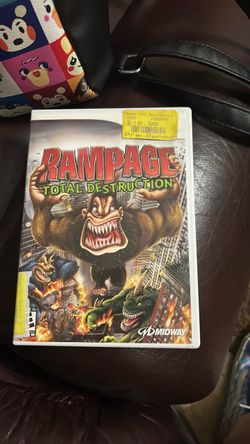 Rampage Total Destruction Wii Game