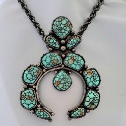 Vintage Squash Blossom Necklace