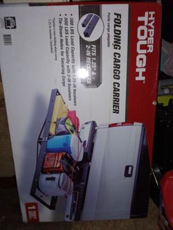 Hyper Tough Folding Cargo Carrier