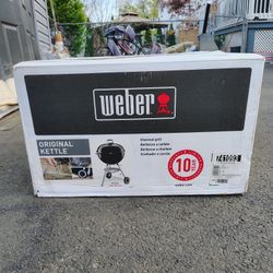 22" Original Kettle Weber Charcoal Grill 