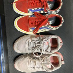 Two Pairs Of Girls Shoes 