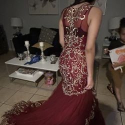 Long Prom Or Quinceneria Dress