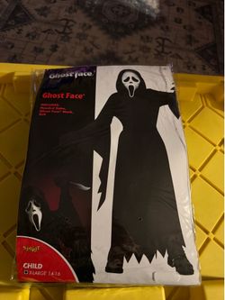 children Ghost face XL 14/16 costume