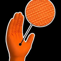 SALE 🚨 5 BOXES | Heavy-duty 8 Mil Nitrile Diamond Grip Textured | 100 Per Box