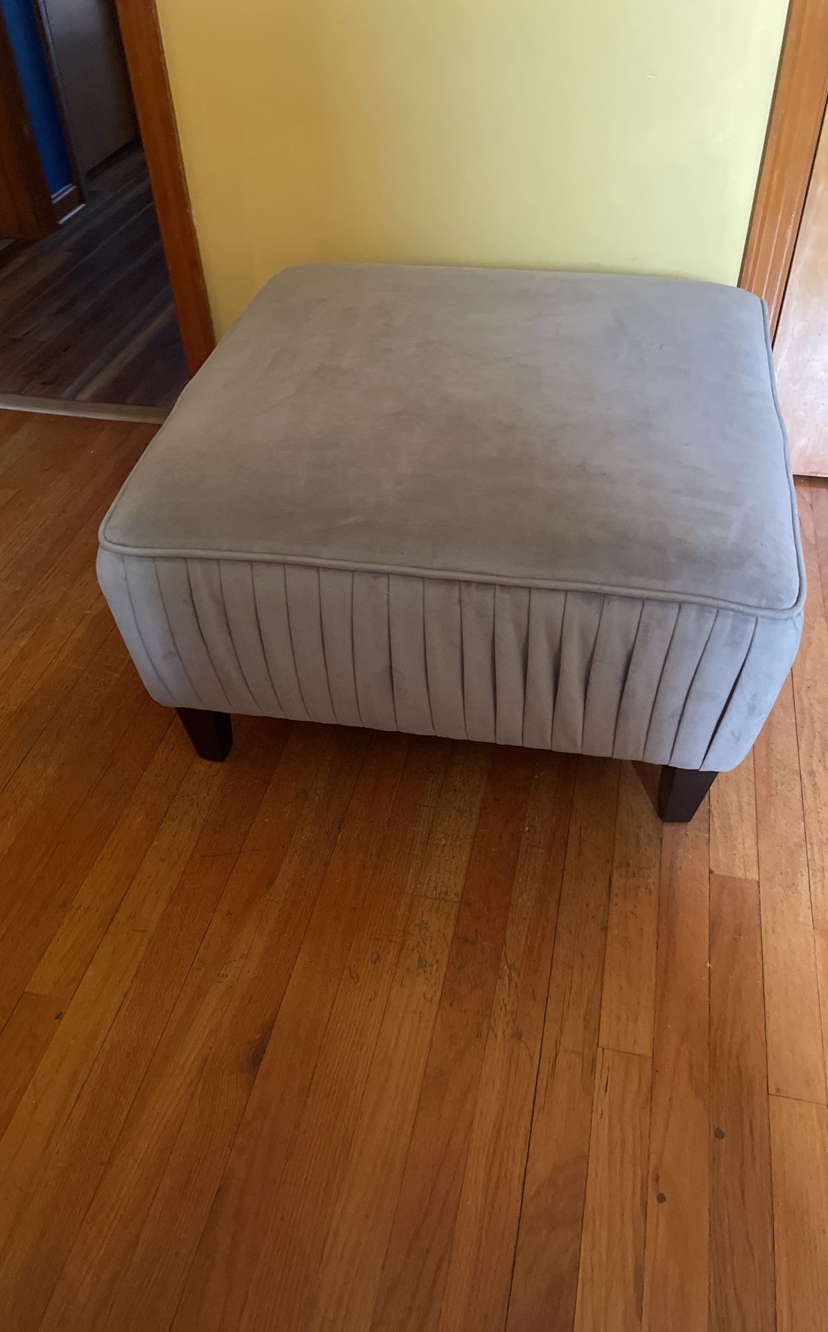 Grey Ottoman