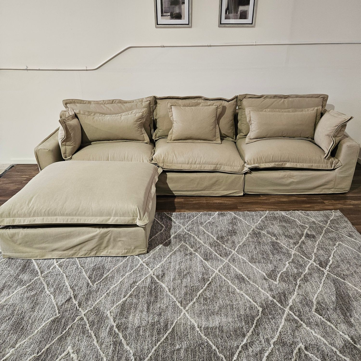 Olivia Sand Sectional Modular - Delivery Available