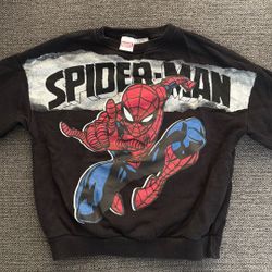Toddler Zara Sweater Spiderman 4-5 Years