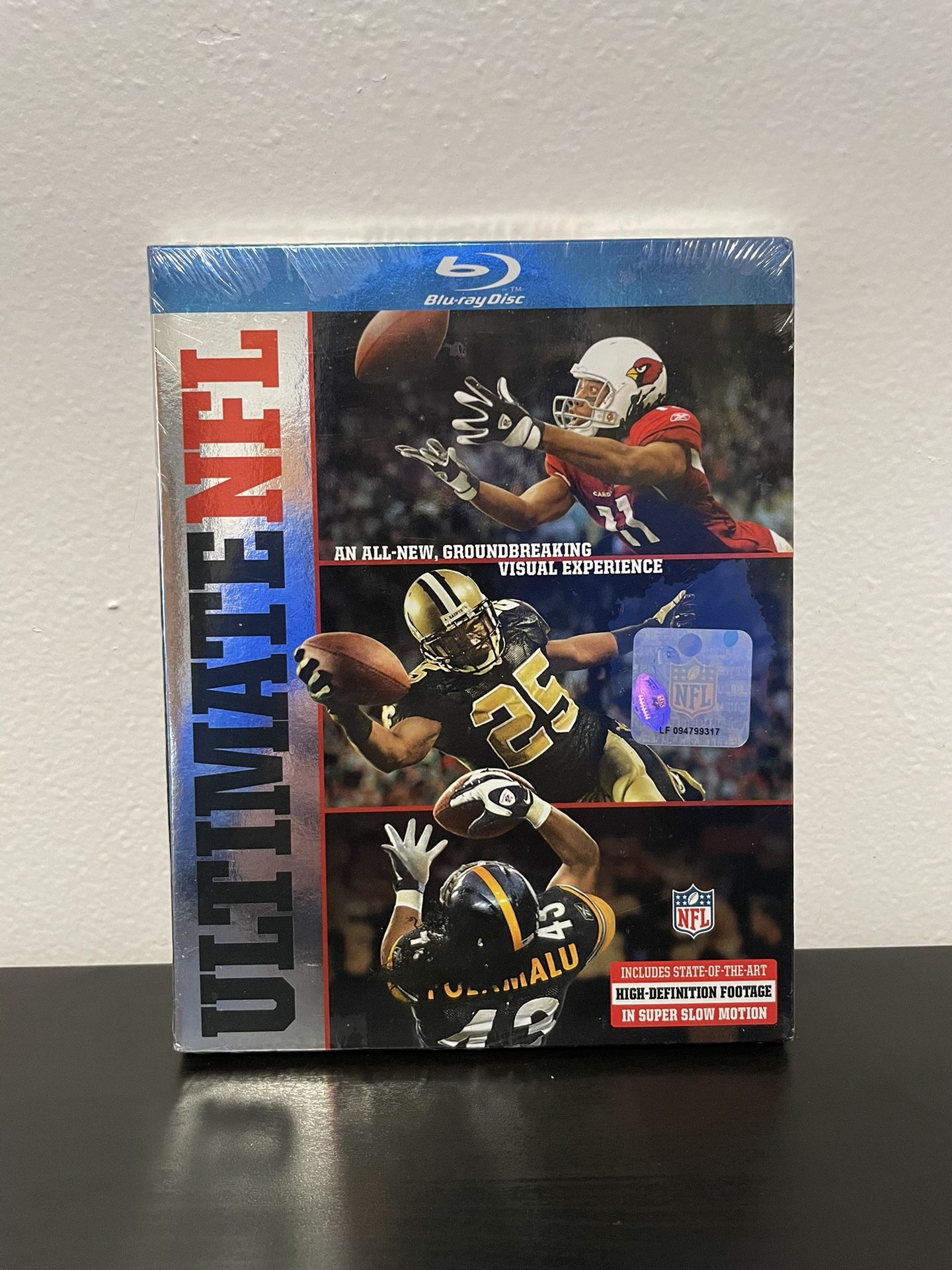 Ultimate NFL Blu Ray NEW SEALED Football Super Bowl XLIV Holo Cover 2010