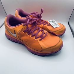 Orange Nikes Lunar Forever Size 8