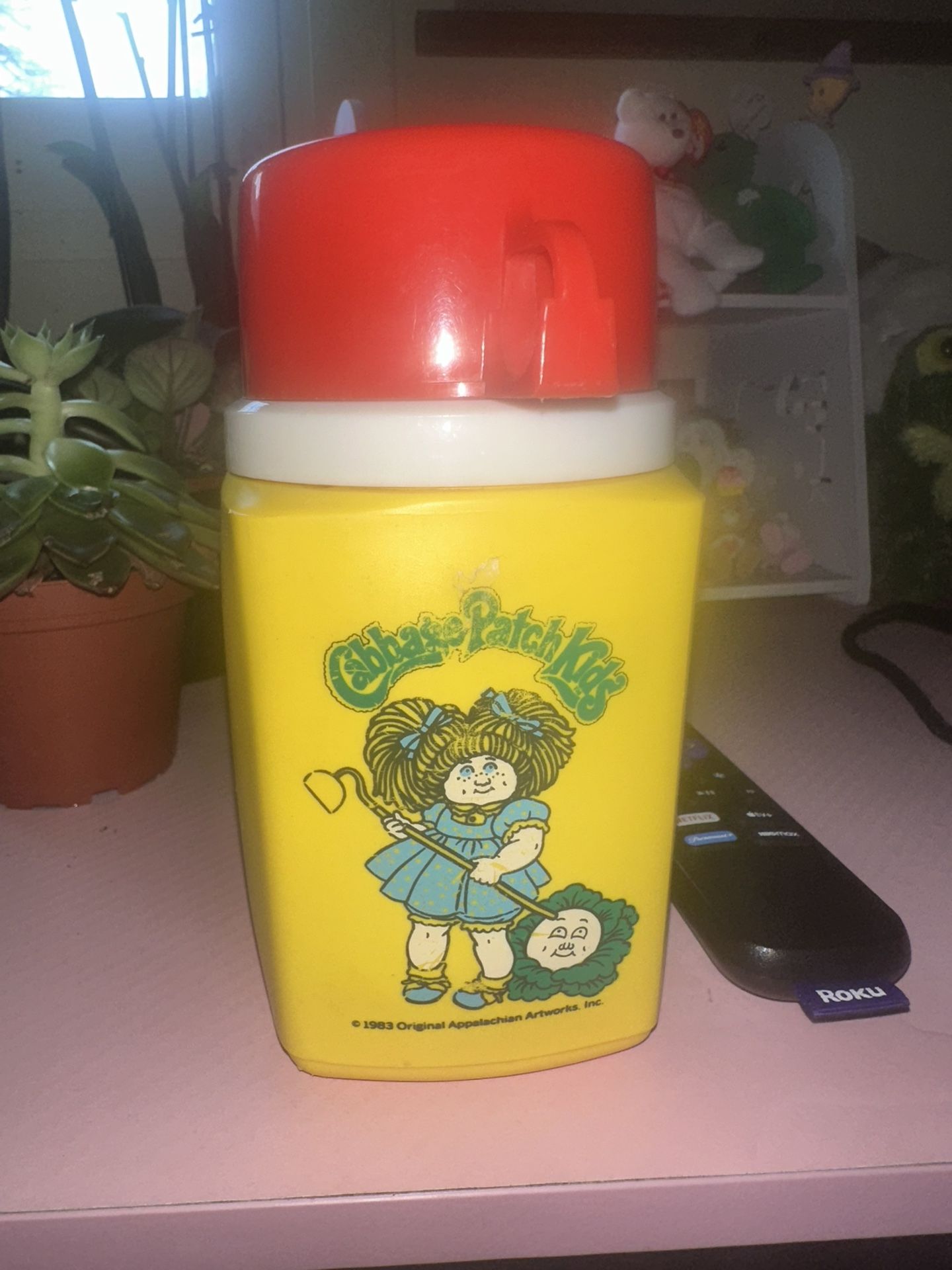 1982 Cabbage Patch Kids thermos cup kids