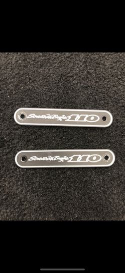 Harley Davidson Dyna 110 Cylinder emblems