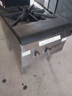 Commercial heavy duty stove
