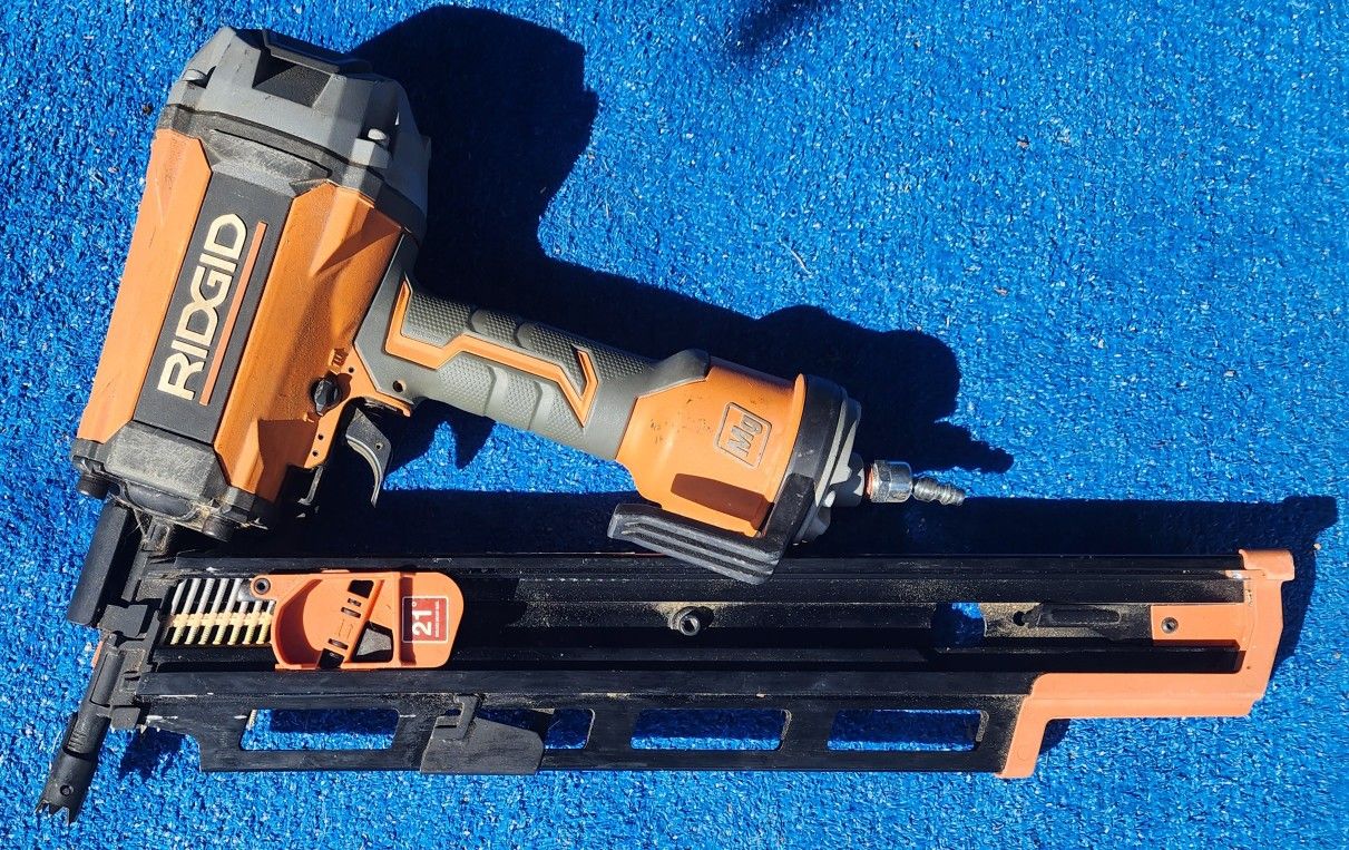 Ridgid 21 Degree Framing Nailer